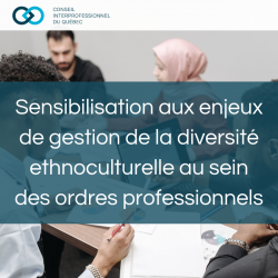 Sensibilisation aux enjeux de la gestion de la diversité ethnoculturelle au sein des...