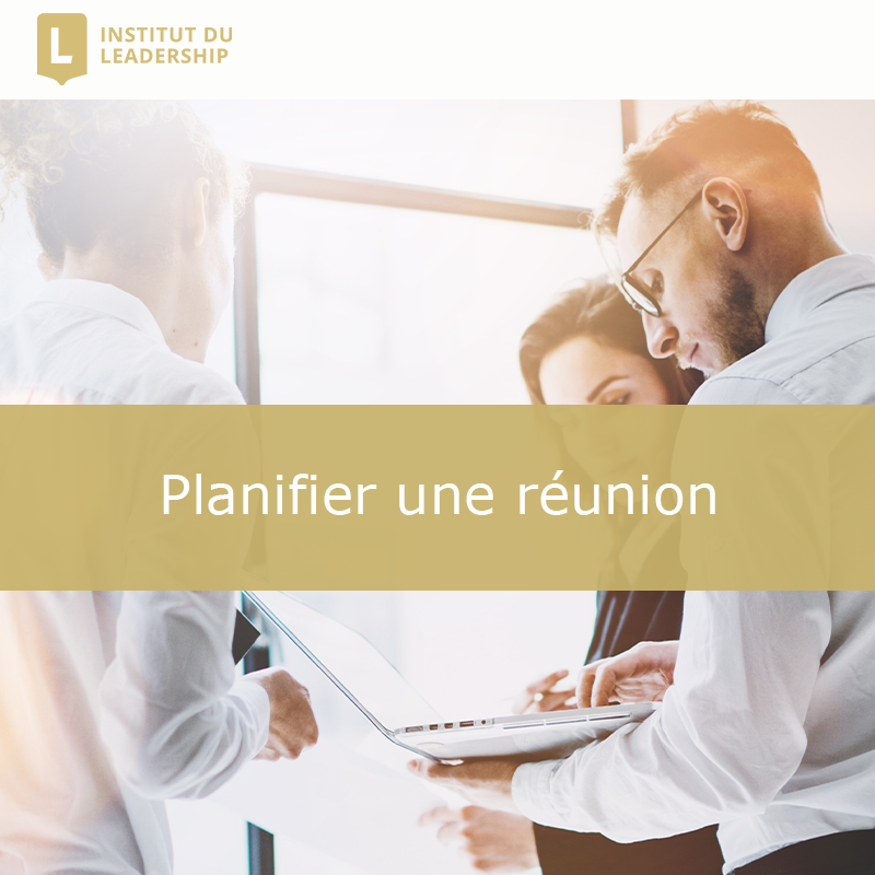 Planifier une réunion